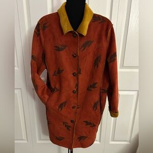 Robert Kitchen Canadian Soft Suede Jacket with pockets